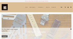 Desktop Screenshot of hirschstraps.com